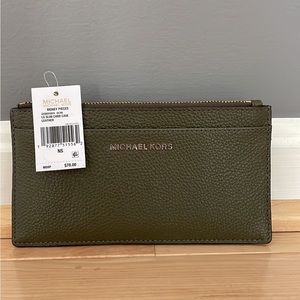 NWT Michael Kors LG Slim Card Case